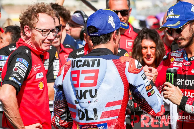 Marc Marquez, Gresini Racing, Francesco Bagnaia, Ducati Team