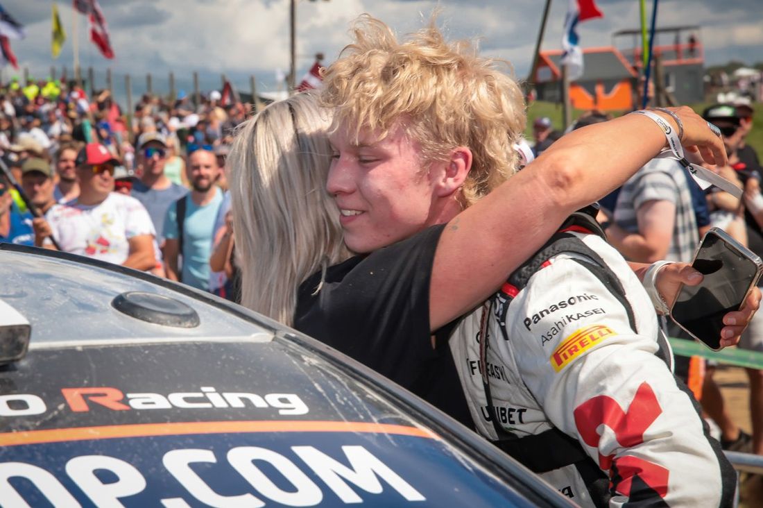 Zwycięzca Kalle Rovanperä, Toyota Gazoo Racing WRT