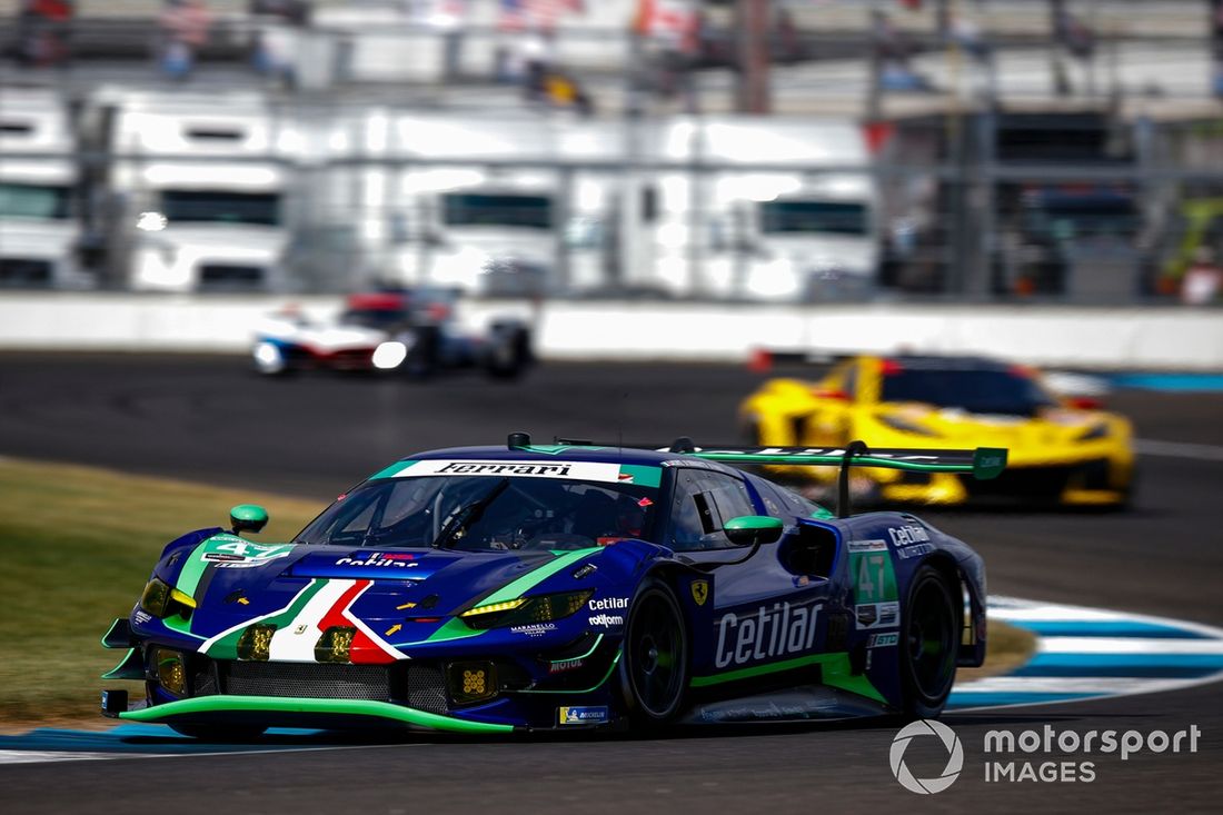#47 Cetilar Racing Ferrari 296 GT3: Roberto Lacorte, Giorgio Sernagiotto, Antonio Fuoco