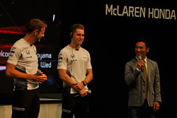 Jenson Button, Stoffel Vandoorne, Takuma Sato