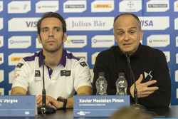 Jean-Eric Vergne, DS Virgin Racing and Xavier Mestelan Pinon, DS Performance Director