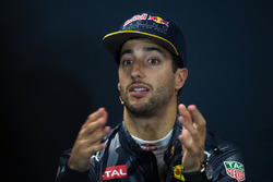 Daniel Ricciardo, Red Bull Racing in the FIA Press Conference
