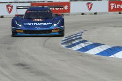 #90 VisitFlorida.com Racing Corvette DP: Marc Goossens, Ryan Dalziel