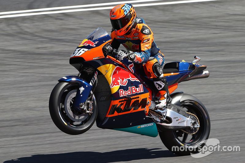 Démonstration de Mika Kallio, KTM MotoGP