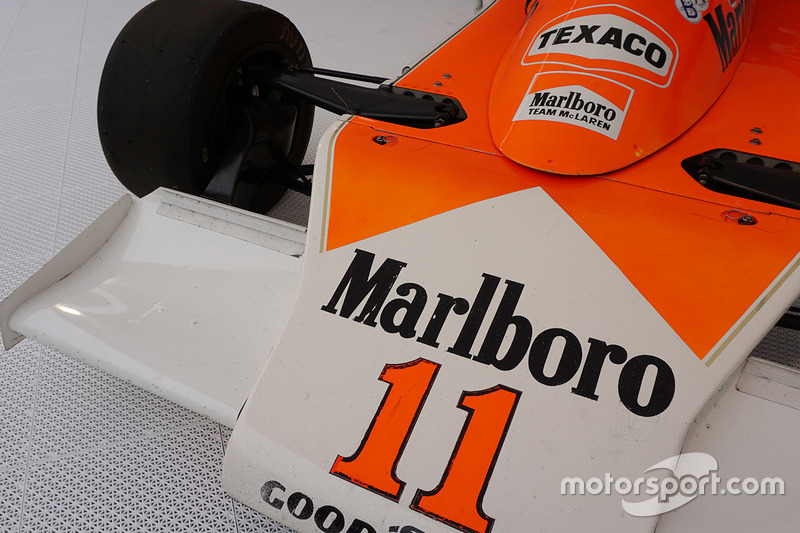 El McLaren M23 de Emerson Fittipaldi