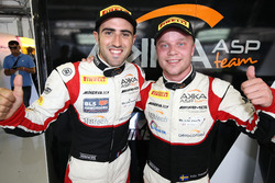 Les polemen #88 AKKA ASP Mercedes AMG GT3: Tristan Vautier, Felix Rosenqvist