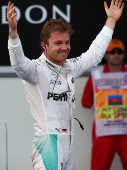 Primer lugar Nico Rosberg, Mercedes AMG Petronas F1 W07