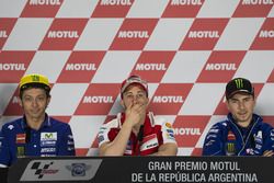 Valentino Rossi, Yamaha Factory Racing, Andrea Dovizioso, Ducati Team, Jorge Lorenzo, Yamaha Factory