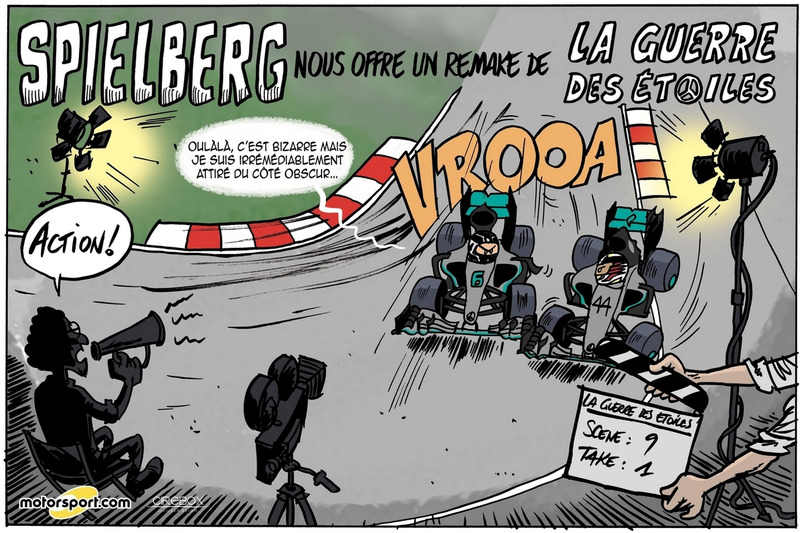 GP d'Autriche - Spielberg nous offre un remake de la Guerre des étoiles