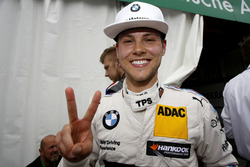 Pole setter Tom Blomqvist, BMW Team RBM, BMW M4 DTM