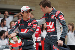 Esteban Gutierrez, Haas F1 Team ve Santino Ferrucci, Haas F1 Team Geliştirme Pilotu