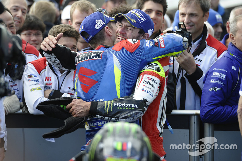 Cal Crutchlow, Team LCR Honda, Maverick Maverick Viñales, Team Suzuki Ecstar MotoGP