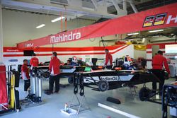 Mahindra Racing garage