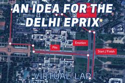 ePrix di Delhi, ipotesi di tracciato