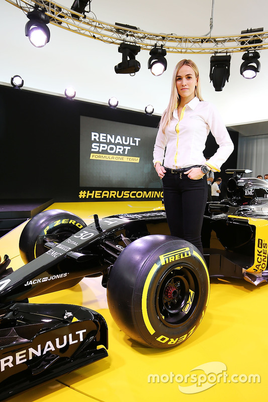 Carmen Jorda, Renault F1 Team piloto de desarrollo