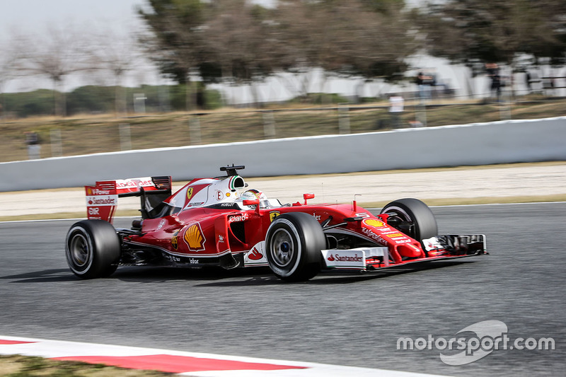 Bestzeit am 2. Tag: Sebastian Vettel, Ferrari SF16-H