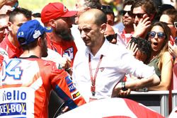 Andrea Dovizioso, Ducati Team, Claudio Domenicali, Ducati