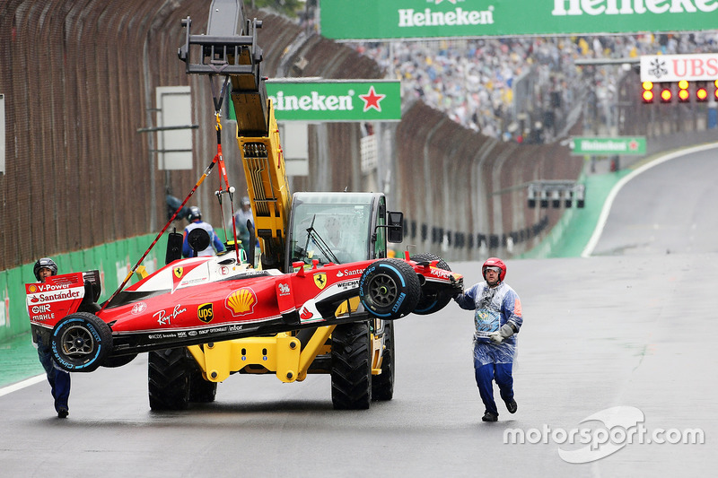 El Ferrari SF16-H de Kimi Raikkonen