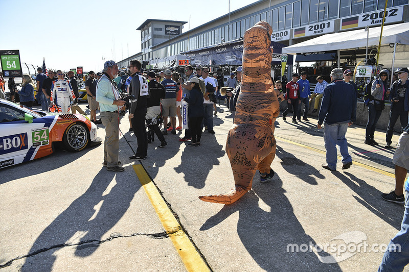 Atmosphere in the pitlane