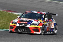 #125 NKPP Racing by Bas Koeten Racing, Seat Leon TCR V3: Gijs Bessem, Harry Hilders, Bas Koeten