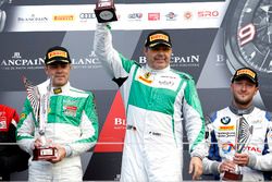 Podio AM: i vincitori #488 Rinaldi Racing, Ferrari 488 GT3: Pierre Ehret, Rino Mastronardi