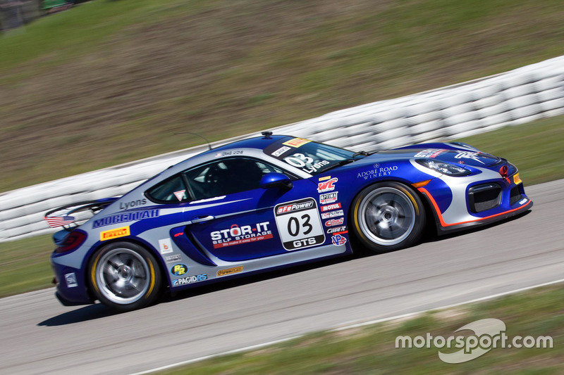 #03 TRG-AMR Porsche Cayman GT4 Clubsport MR: Craig Lyons