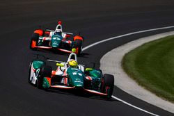 Spencer Pigot, Juncos Racing Chevrolet, Sebastian Saavedra, Juncos Racing Chevrolet