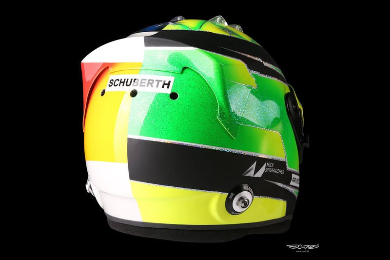 Casque de Mick Schumacher