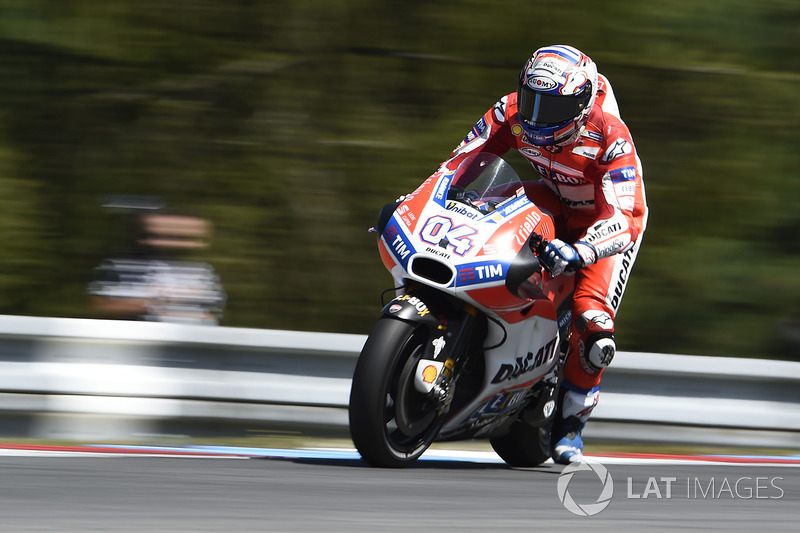 Andrea Dovizioso, Ducati Team, braking