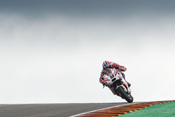 Danilo Petrucci, Pramac Racing, almost crashing