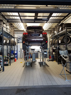 Centri Porsche Ticino, reparto corse di Lugano