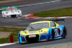 #44 Twin Busch Motorsport, Audi R8 LMS: Marc Busch, Dennis Busch