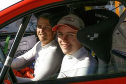 Thomas Schmid, Cornel Frigoli, Renault Twingo R1, cockpit