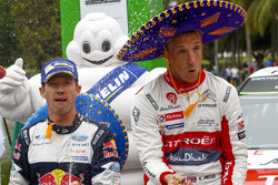 Winner Kris Meeke, Citroën World Rally Team, second place Sébastien Ogier, M-Sport