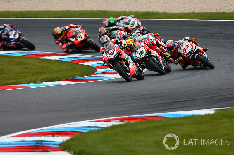 Marco Melandri, Ducati Team leads