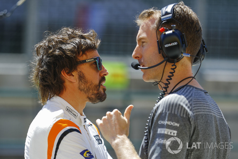 Fernando Alonso, McLaren, Mark Temple, ingeniero de McLaren