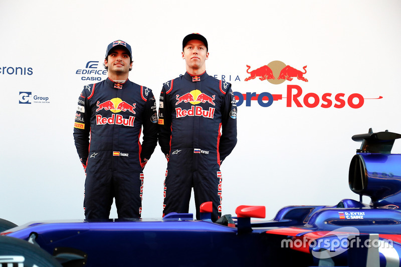 Carlos Sainz Jr., Toro Rosso y Daniil Kvyat, Toro Rosso