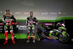 Tom Sykes, Kawasaki Racing; Jonathan Rea, Kawasaki Racing