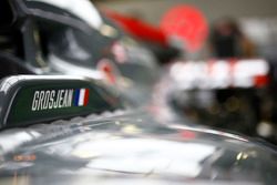 La voiture de Romain Grosjean, Haas F1 Team VF-17