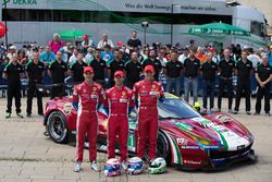 #71 AF Corse Ferrari 488 GTE: Davide Rigon, Sam Bird, Miguel Molina