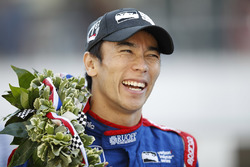 Winner Takuma Sato, Andretti Autosport Honda