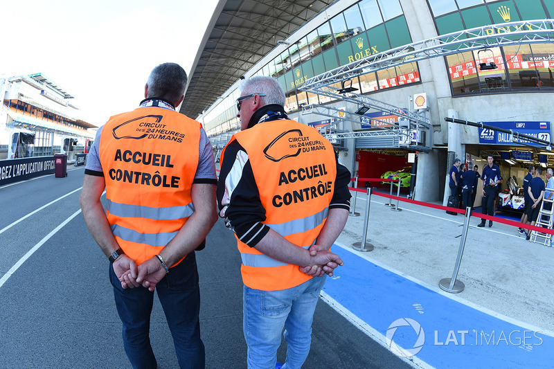 Track officials