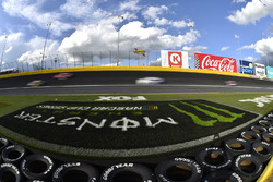 Renn-Action auf dem Charlotte Motor Speedway