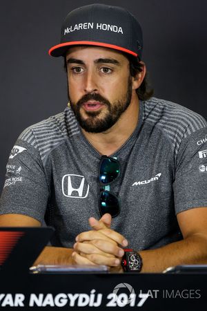 Fernando Alonso, McLaren en la conferencia de prensa