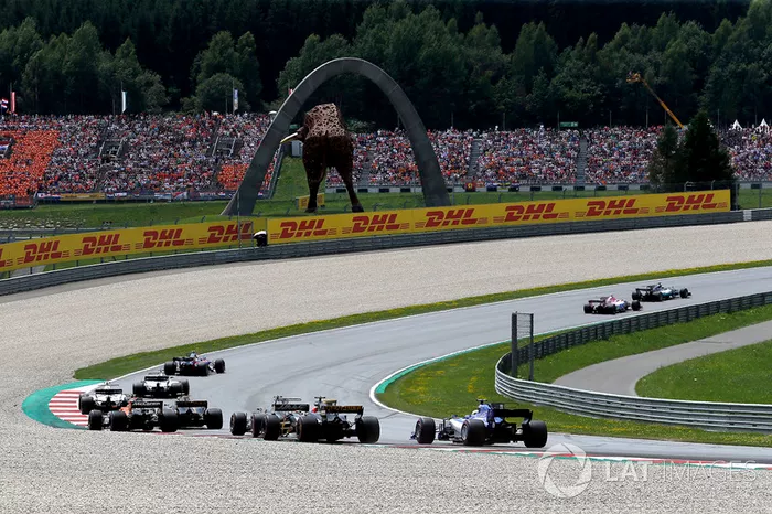 Acción en la pista