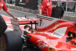 Ferrari SF70H, detalle trasero