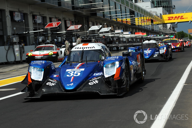 #35 Signatech Alpine A470 Gibson: Nelson Panciatici, Pierre Ragues, Andre Negrao