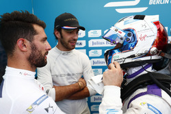 Jose Maria Lopez, DS Virgin Racing, Jean-Eric Vergne, Techeetah, and Sam Bird, DS Virgin Racing