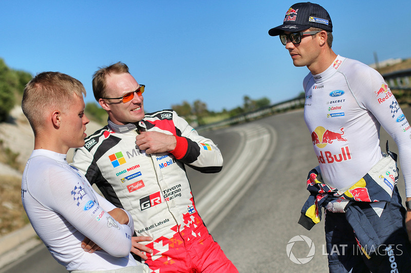 Sébastien Ogier, M-Sport, Ott Tänak, M-Sport, Jari-Matti Latvala, Toyota Racing