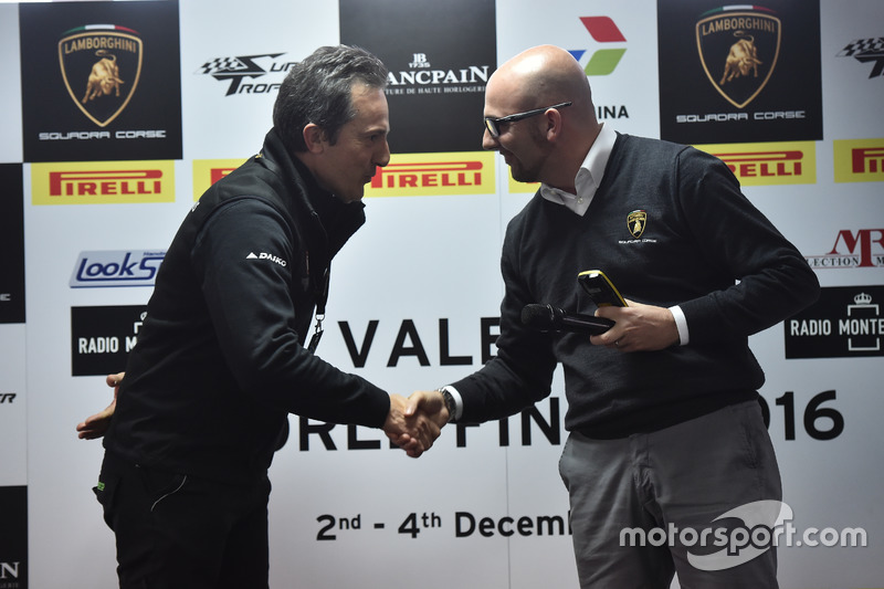 Tancredi Pagiaro, titolare e team principal di Lazarus, e Giorgio Sanna, head of motorsport di Autom